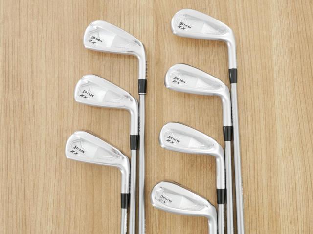 Iron set : Other Brand : ชุดเหล็ก Srixon ZX4 MK II (รุ่นปี 2023 ตีง่าย ไกล) มีเหล็ก 5-Pw,Aw (7 ชิ้น) ก้านกราไฟต์ Mitsubishi Diamana ZX-II 60 Flex S