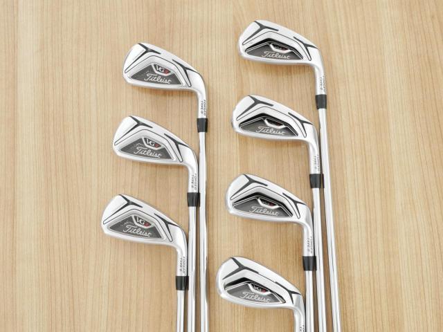 Iron set : Titleist : ชุดเหล็ก Titleist VG3 Type D Forged (รุ่นปี 2019 Japan Spec. ตีง่ายและไกลที่สุดของ Titleist) มีเหล็ก 5-Pw,Aw (7 ชิ้น) ก้านเหล็ก NS Pro Zelos 8 Flex R