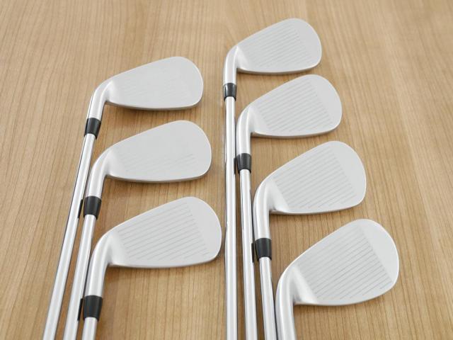 Iron set : Titleist : ชุดเหล็ก Titleist VG3 Type D Forged (รุ่นปี 2019 Japan Spec. ตีง่ายและไกลที่สุดของ Titleist) มีเหล็ก 5-Pw,Aw (7 ชิ้น) ก้านเหล็ก NS Pro Zelos 8 Flex R