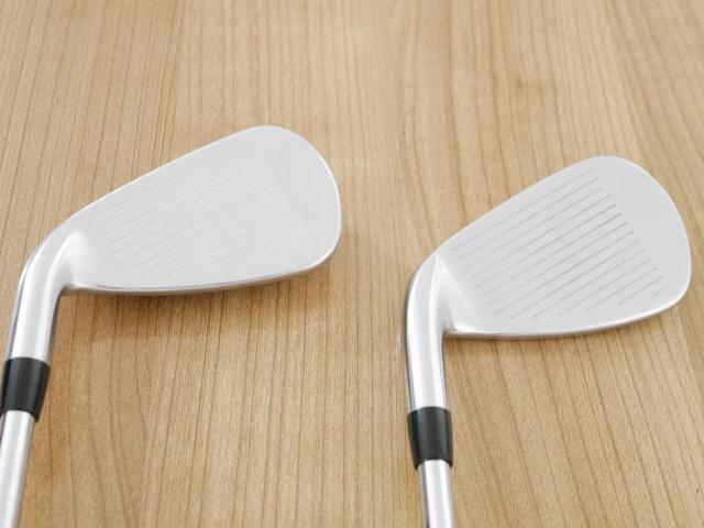 Iron set : Titleist : ชุดเหล็ก Titleist VG3 Type D Forged (รุ่นปี 2019 Japan Spec. ตีง่ายและไกลที่สุดของ Titleist) มีเหล็ก 5-Pw,Aw (7 ชิ้น) ก้านเหล็ก NS Pro Zelos 8 Flex R