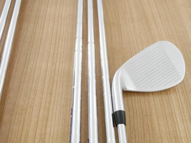 Iron set : Titleist : ชุดเหล็ก Titleist VG3 Type D Forged (รุ่นปี 2019 Japan Spec. ตีง่ายและไกลที่สุดของ Titleist) มีเหล็ก 5-Pw,Aw (7 ชิ้น) ก้านเหล็ก NS Pro Zelos 8 Flex R