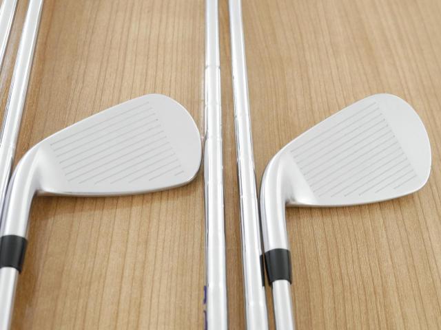Iron set : Titleist : ชุดเหล็ก Titleist VG3 Type D Forged (รุ่นปี 2019 Japan Spec. ตีง่ายและไกลที่สุดของ Titleist) มีเหล็ก 5-Pw,Aw (7 ชิ้น) ก้านเหล็ก NS Pro Zelos 8 Flex R