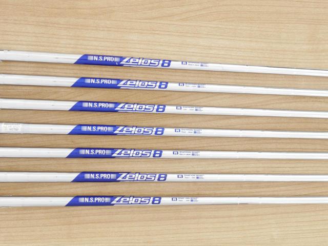 Iron set : Titleist : ชุดเหล็ก Titleist VG3 Type D Forged (รุ่นปี 2019 Japan Spec. ตีง่ายและไกลที่สุดของ Titleist) มีเหล็ก 5-Pw,Aw (7 ชิ้น) ก้านเหล็ก NS Pro Zelos 8 Flex R