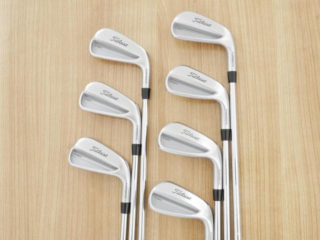 Iron set : Titleist : ชุดเหล็ก Titleist T150 Forged (รุ่นล่าสุด ออกปี 2025 นุ่ม แน่น คม) มีเหล็ก 4-Pw (7 ชิ้น) ก้านเหล็ก NS Pro Modus 105 Flex S