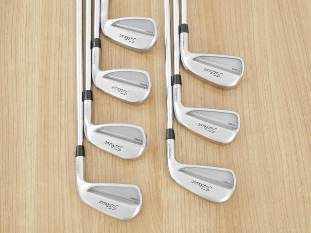 Iron set : Titleist : ชุดเหล็ก Titleist T150 Forged (รุ่นล่าสุด ออกปี 2025 นุ่ม แน่น คม) มีเหล็ก 4-Pw (7 ชิ้น) ก้านเหล็ก NS Pro Modus 105 Flex S