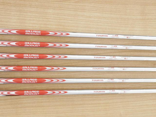 Iron set : Titleist : ชุดเหล็ก Titleist T100S Forged (รุ่นปี 2020) มีเหล็ก 5-Pw (6 ชิ้น) ก้านเหล็ก NS Pro Modus 115 Flex S