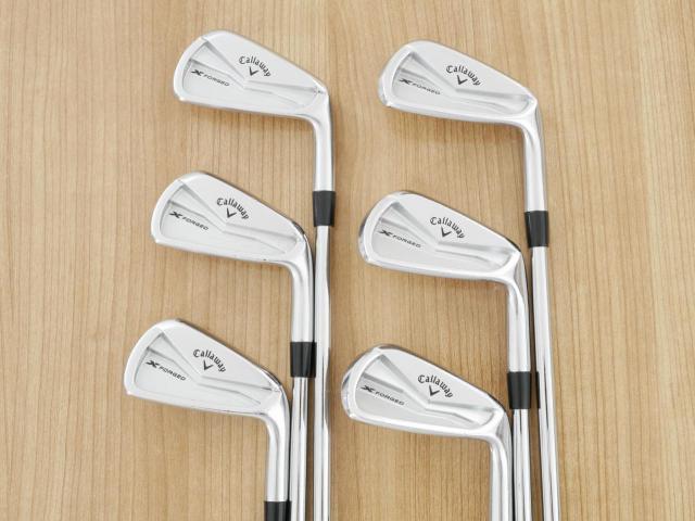 Iron set : Callaway : ชุดเหล็ก Callaway X Forged (ออกปี 2024 นุ่ม แน่น หล่อมาก) มีเหล็ก 5-Pw (6 ชิ้น) ก้านเหล็ก NS PRO MODUS 105 FLEX S