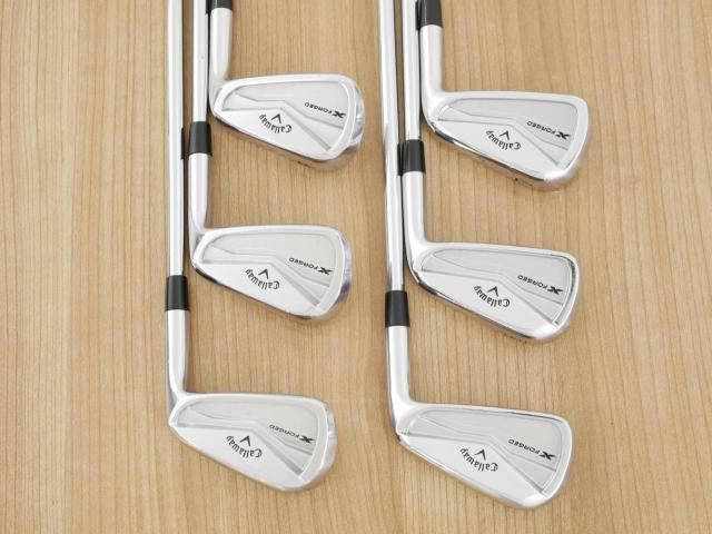 Iron set : Callaway : ชุดเหล็ก Callaway X Forged (ออกปี 2024 นุ่ม แน่น หล่อมาก) มีเหล็ก 5-Pw (6 ชิ้น) ก้านเหล็ก NS PRO MODUS 105 FLEX S