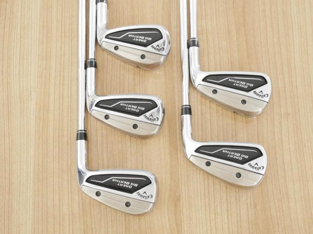 Iron set : Callaway : ชุดเหล็ก Callaway Great Big Bertha (ออกปี 2023 Japan Spec แพงสุด ตีง่ายสุด ไกล) มีเหล็ก 6-Pw (5 ชิ้น) ก้านเหล็ก NS Pro 950 NEO Flex S