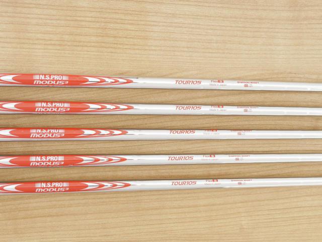 Iron set : Taylormade : ชุดเหล็ก Taylormade P790 (ตัวท้อปสุด ปี 2023 Japan Spec.) มีเหล็ก 6-Pw (5 ชิ้น)  ก้านเหล็ก NS Pro Modus 105 Flex S