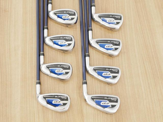 Iron set : Other Brand : ชุดเหล็ก Cobra FP (ใบใหญ่ ตีง่าย) มีเหล็ก 4-Pw,Gw (8 ชิ้น) ก้านกราไฟต์ Flex S