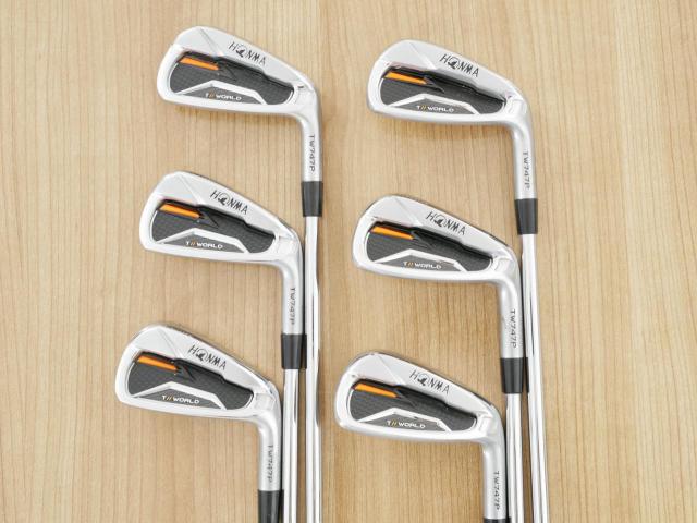 Iron set : Honma : ชุดเหล็ก Honma Tour World TW747P (รุ่นปี 2019) มีเหล็ก 5-10 (6 ชิ้น) ก้านเหล็ก NS Pro Zelos7 Flex S