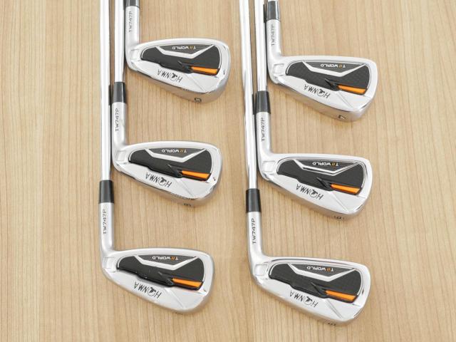 Iron set : Honma : ชุดเหล็ก Honma Tour World TW747P (รุ่นปี 2019) มีเหล็ก 5-10 (6 ชิ้น) ก้านเหล็ก NS Pro Zelos7 Flex S