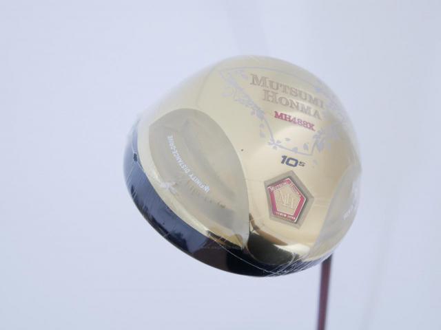Driver : Other Brand : **ของใหม่ ยังไม่แกะพลาสติก** ไดรเวอร์ Mutsumi Honma MH488X (หัวขนาด 488cc. หน้าเด้งเกินกฏ) Loft 10.5 Flex R