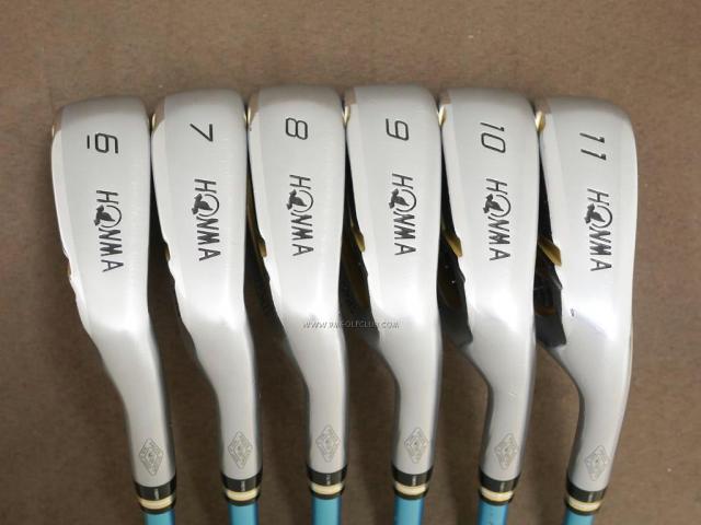 Iron set : Honma : ชุดเหล็ก Honma Beres IS-06 Forged (ปี 2019) มีเหล็ก 6-11 (6 ชิ้น เทียบเท่า 5-Pw) ก้าน ARMRQ X (43) Flex R (2 ดาว)