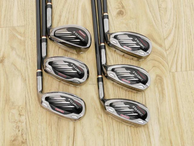 Iron set : Maruman : ชุดเหล็กกระเทย Maruman Shuttle i3000AR (ตีง่าย ไกลมาก) มีเหล็ก 7-10,Pw,Aw (6 ชิ้น) ก้านกราไฟต์ Flex SR