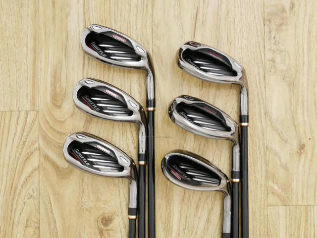 Iron set : Maruman : ชุดเหล็กกระเทย Maruman Shuttle i3000AR (ตีง่าย ไกลมาก) มีเหล็ก 7-10,Pw,Aw (6 ชิ้น) ก้านกราไฟต์ Flex SR