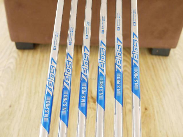 Iron set : Miura : ชุดเหล็ก Miura PP-9002 Passing Point (Forged) มีเหล็ก 6-Pw,Aw (6 ชิ้น) ก้านเหล็ก NS Pro ZELOS 7 Flex R