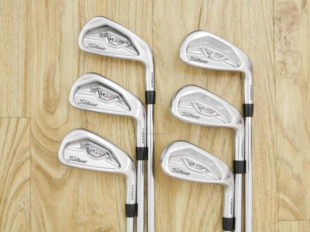 Iron set : Titleist : ชุดเหล็ก Titleist VG3 Forged (ออกปี 2019 Japan Spec. นุ่มแน่น) มีเหล็ก 5-Pw (6 ชิ้น) ก้านเหล็ก NS Pro Modus 105 Flex S
