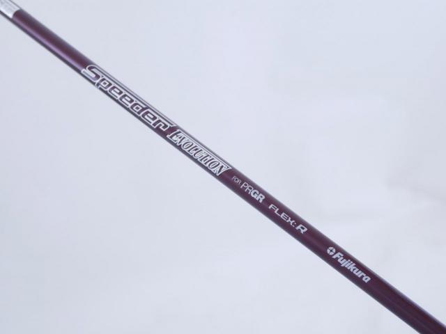 Fairway Wood : PRGR : หัวไม้ 5 PRGR RS Red (ปี 2021) Loft 17 ก้าน Fujikura Speeder Evolution Flex R