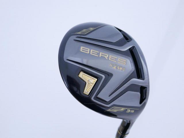 Fairway Wood : Honma : **ก้าน 4 ดาว** หัวไม้ 3 Honma Beres Black (รุ่นปี 2023) Loft 15 ก้าน Honma ARMRQ MX Flex S (4 ดาว)