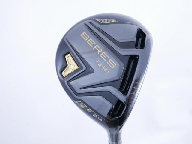 Fairway Wood : Honma : **ก้าน 4 ดาว** หัวไม้ 5 Honma Beres Black (รุ่นปี 2023) Loft 18 ก้าน Honma ARMRQ MX Flex S (4 ดาว)