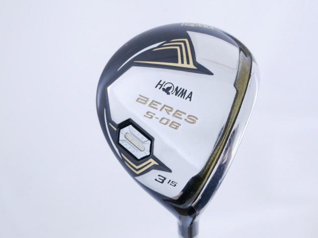 Fairway Wood : Honma : หัวไม้ 3 Honma Beres S-06 (ปี 2019) Loft 15 ก้าน ARMRQ X (52) Flex R (2 ดาว)