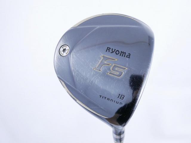 Fairway Wood : Other Brand : หัวไม้ 5 Ryoma F Titanium (ปี 2020 ไกลมากๆ) Loft 18 ก้าน Ryoma Beyond Power Flex ∞