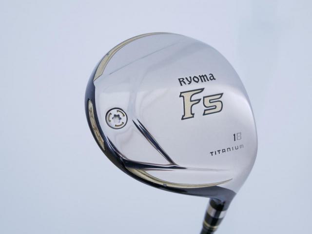 Fairway Wood : Other Brand : หัวไม้ 5 Ryoma F Titanium (รุ่นปี 2019 ไกลมากๆ) Loft 18 ก้าน Tour AD RF2 Flex R
