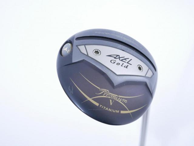 Fairway Wood : Tsuruya : หัวไม้ 3 Tsuruya AXEL Gold Premium 5 (รุ่นปี 2023 ตัวท๊อป เด้งเกินกฏ ของใหม่ 2 หมื่นกว่า) Loft 15 Flex R