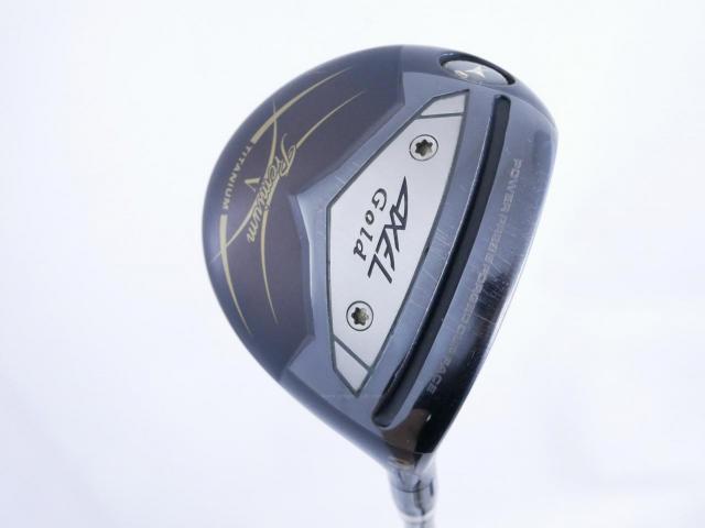 Fairway Wood : Tsuruya : หัวไม้ 3 Tsuruya AXEL Gold Premium 5 (รุ่นปี 2023 ตัวท๊อป เด้งเกินกฏ ของใหม่ 2 หมื่นกว่า) Loft 15 Flex R