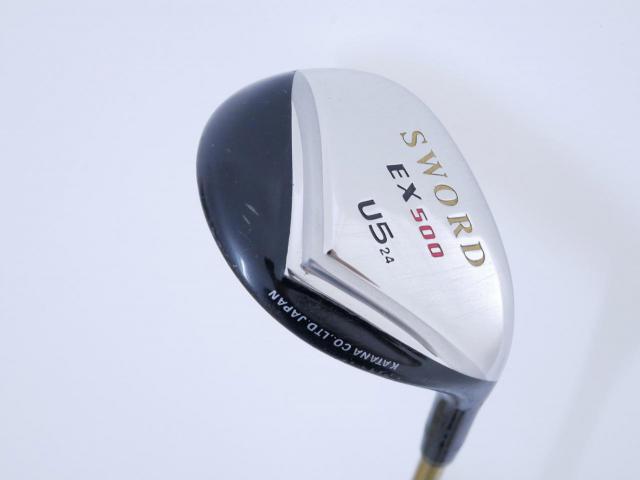 Fairway Wood : Katana : ไม้กระเทย Katana Sword EX500 Loft 24 ก้าน Sword Fujikura Rombax Flex R