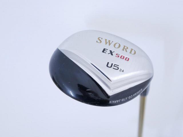 Fairway Wood : Katana : ไม้กระเทย Katana Sword EX500 Loft 24 ก้าน Sword Fujikura Rombax Flex R
