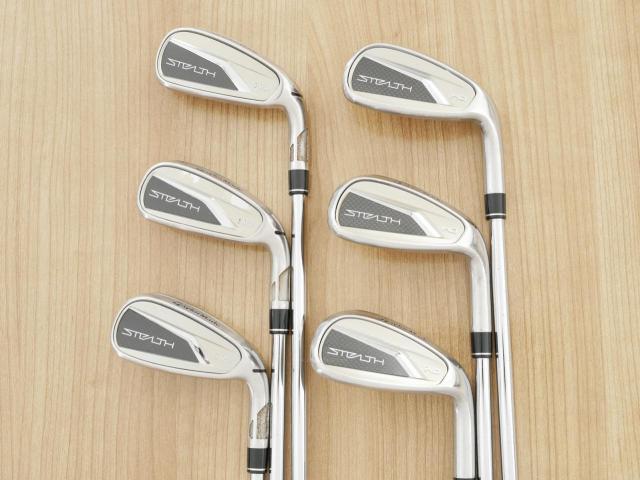 Iron set : Taylormade : ชุดเหล็ก Taylormade Stealth HD (ออกปี 2022 Japan Spec. ใบใหญ่มาก ตีง่ายสุดๆ) มีเหล็ก 6-Pw,Aw (6 ชิ้น) ก้านเหล็ก KBS Max MT 80 Flex S