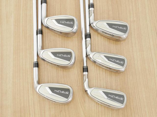 Iron set : Taylormade : ชุดเหล็ก Taylormade Stealth HD (ออกปี 2022 Japan Spec. ใบใหญ่มาก ตีง่ายสุดๆ) มีเหล็ก 6-Pw,Aw (6 ชิ้น) ก้านเหล็ก KBS Max MT 80 Flex S