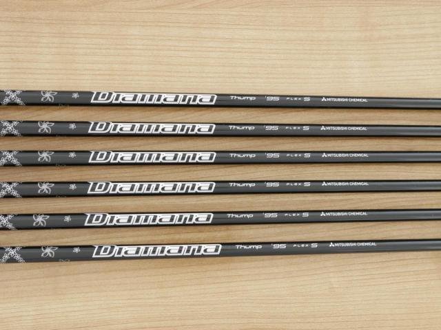 Iron set : Taylormade : ชุดเหล็ก Taylormade P770 Forged (รุ่นปี 2023 นุ่ม แน่น)  มีเหล็ก 5-Pw (6 ชิ้น) ก้านกราไฟต์ Mitsubishi Diamana Thump i95 Flex S