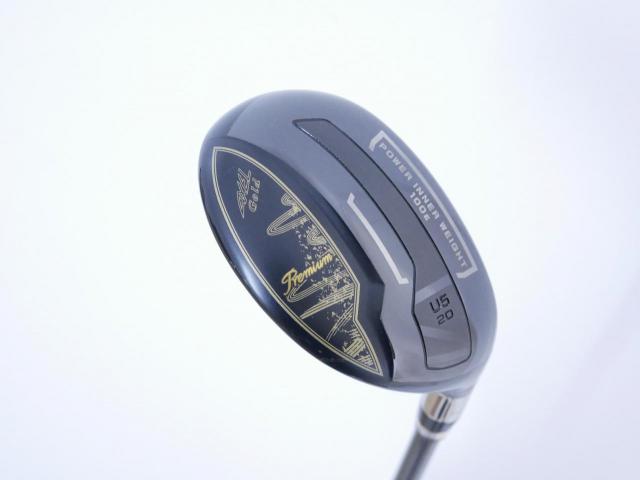 Fairway Wood : Tsuruya : ไม้กระเทย Tsuruya AXEL Gold Premium 6 Hi-COR (ออกปี 2024 ตัวท๊อป เด้งเกินกฏ ของใหม่ 2 หมื่นกว่า) Loft 20 Flex R