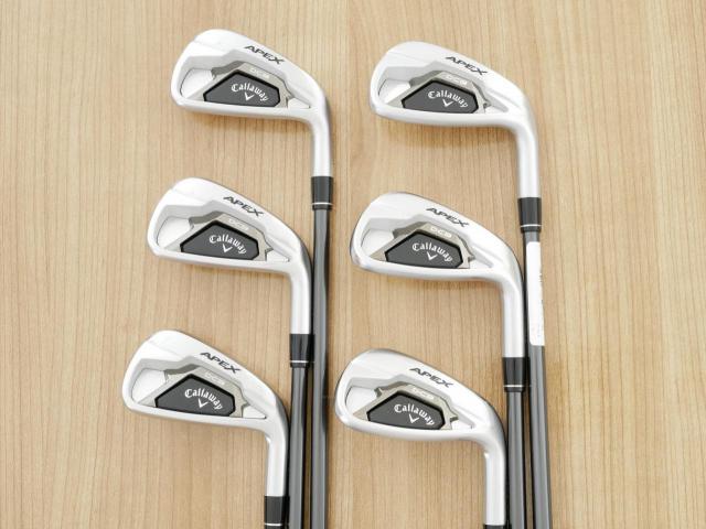Iron set : Callaway : ชุดเหล็ก Callaway APEX DCB Forged (ปี 2022) มีเหล็ก 5-Pw (6 ชิ้น) ก้านกราไฟต์ Mitsubishi Diamana 55 Flex R