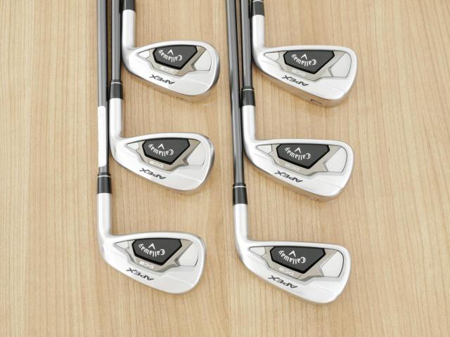Iron set : Callaway : ชุดเหล็ก Callaway APEX DCB Forged (ปี 2022) มีเหล็ก 5-Pw (6 ชิ้น) ก้านกราไฟต์ Mitsubishi Diamana 55 Flex R