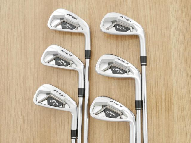 Iron set : Callaway : ชุดเหล็ก Callaway APEX Forged (รุ่นปี 2022) มีเหล็ก 5-Pw (6 ชิ้น) ก้านเหล็ก NS Pro ZELOS 8 Flex S