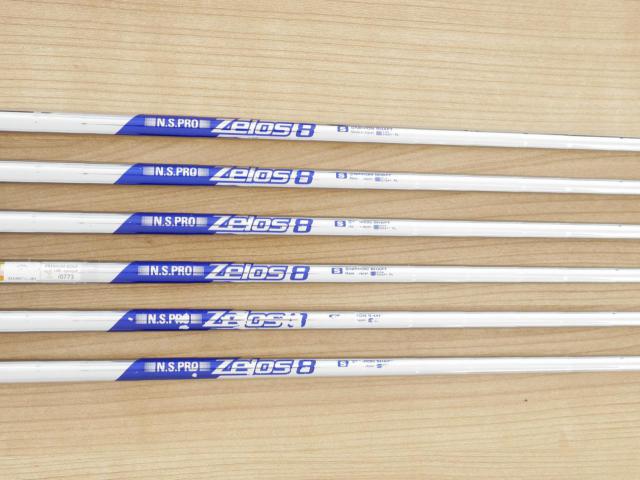 Iron set : Callaway : ชุดเหล็ก Callaway APEX Forged (รุ่นปี 2022) มีเหล็ก 5-Pw (6 ชิ้น) ก้านเหล็ก NS Pro ZELOS 8 Flex S