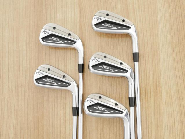 Iron set : Callaway : ชุดเหล็ก Callaway Great Big Bertha (ออกปี 2023 Japan Spec แพงสุด ตีง่ายสุด ไกล) มีเหล็ก 6-Pw (5 ชิ้น) ก้านเหล็ก NS Pro 950 NEO Flex S