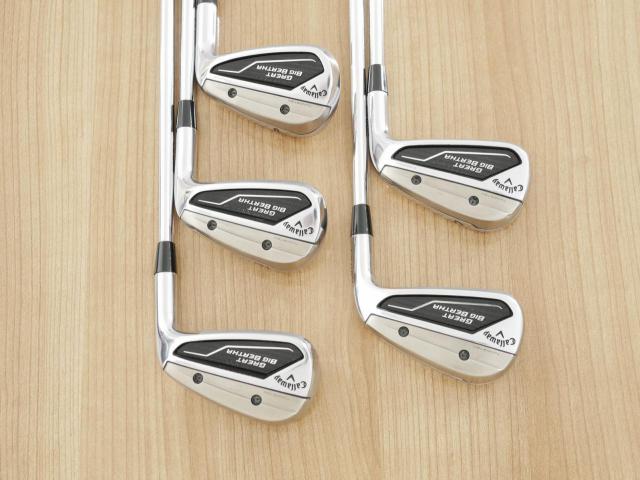 Iron set : Callaway : ชุดเหล็ก Callaway Great Big Bertha (ออกปี 2023 Japan Spec แพงสุด ตีง่ายสุด ไกล) มีเหล็ก 6-Pw (5 ชิ้น) ก้านเหล็ก NS Pro 950 NEO Flex S