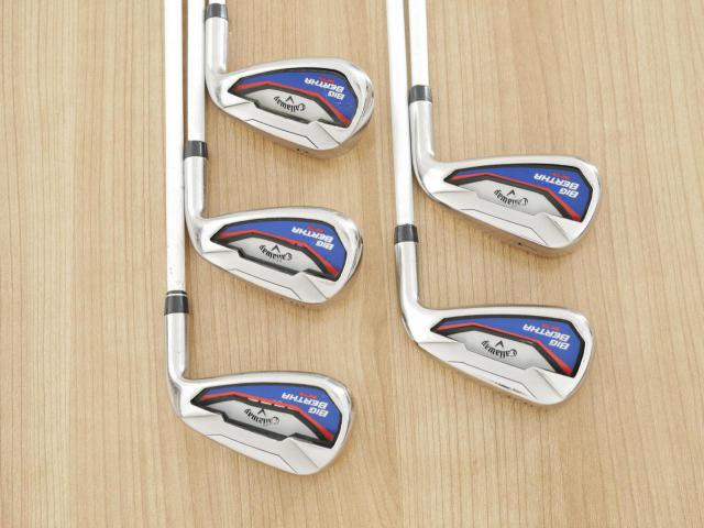 Iron set : Callaway : ชุดเหล็ก Callaway Big Bertha Beta (ใบใหญ่ ตีง่ายมาก) มีเหล็ก 6-Pw (5 ชิ้น) ก้านกราไฟต์ Fujikura Air Speeder Flex R2