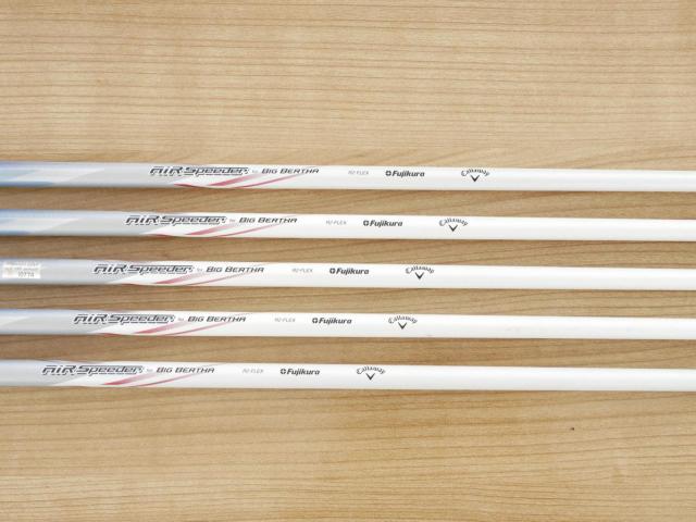 Iron set : Callaway : ชุดเหล็ก Callaway Big Bertha Beta (ใบใหญ่ ตีง่ายมาก) มีเหล็ก 6-Pw (5 ชิ้น) ก้านกราไฟต์ Fujikura Air Speeder Flex R2
