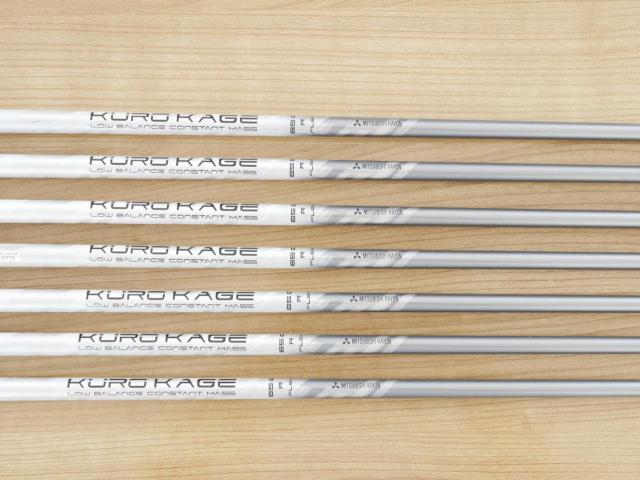 Iron set : Titleist : ชุดเหล็ก Titleist AP1 716 (ออกปี 2016) มีเหล็ก 5-Pw,Aw (7 ชิ้น) ก้านกราไฟต์ Mitsubishi KUROKAGE 65 Flex R