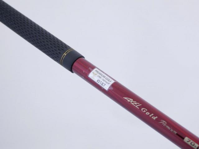 Fairway Wood : Tsuruya : ไม้กระเทย Tsuruya AXEL Gold Premium IV (รุ่นปี 2021 ตัวท๊อป ของใหม่ 2 หมื่นกว่า) Loft 20 Flex R