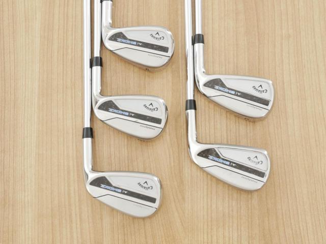 Iron set : Callaway : ชุดเหล็ก Callaway Paradym Ai Smoke (ออกปี 2024 ตีง่ายมาก ไกล Japan Spec.) มีเหล็ก 6-Pw (5 ชิ้น) ก้านเหล็ก NS Pro ZELOS 7 Flex S