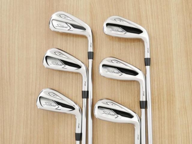 Iron set : Titleist : ชุดเหล็ก Titleist AP1 718 (ออกปี 2018) มีเหล็ก 5-Pw (6 ชิ้น) ก้านเหล็ก NS Pro 950 Flex S
