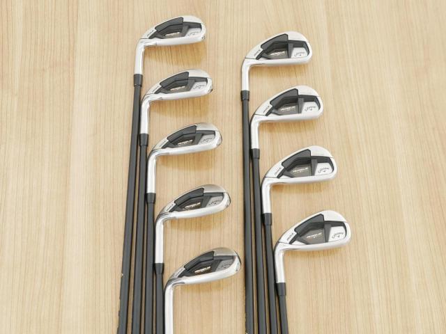 x.. Left Handed ..x : All : ชุดเหล็ก Callaway Rogue ST Max (ออกปี 2022 ตีง่าย ไกลมาก) มีเหล็ก 5-Pw,Aw,Gw,Sw (9 ชิ้น) ก้านกราไฟต์ Fujikura VENTUS 5 Flex R